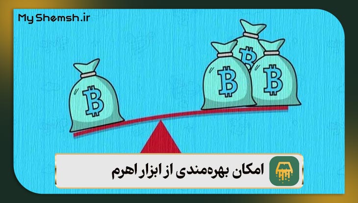 امکان بهره‌مندی از ابزار اهرم