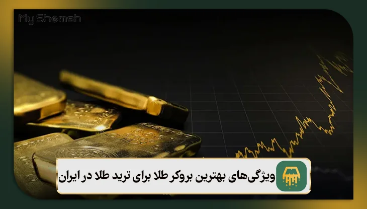 ویژگی‌های بهترین بروکر طلا برای ترید طلا در ایران